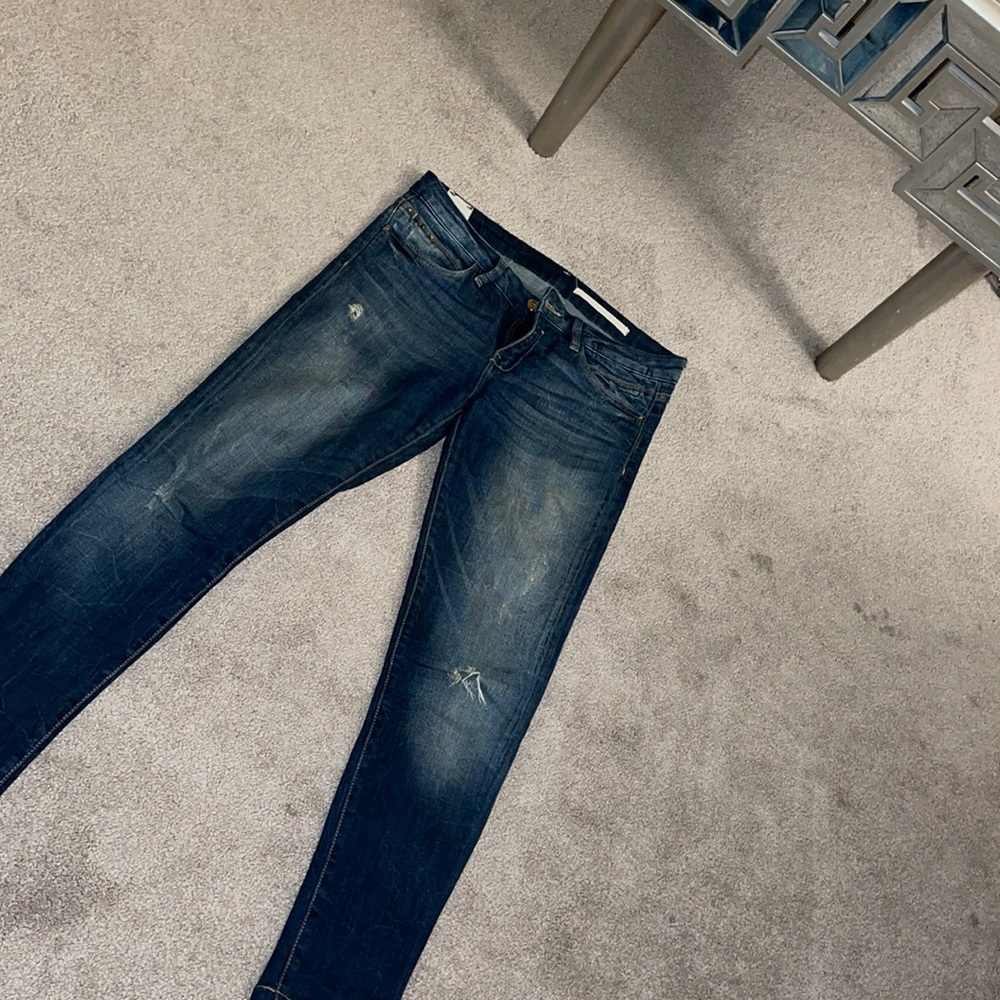 ZARA trafaluc jeans the rebel skinny fit pants jeans denim 6 iso - Picture 2 of 15